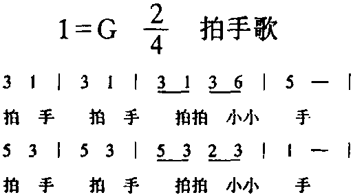 拍手、揮手訓(xùn)練